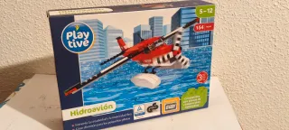 Juguete Hidroavion Bloques Construcción nuevo