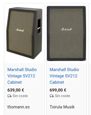 Pantalla Marshall SV212 SIN ALTAVOCES