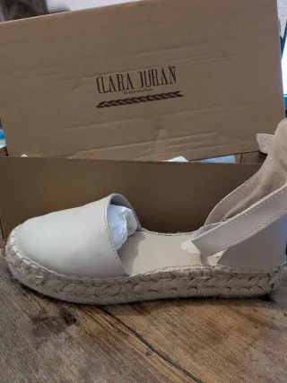 Alpargatas plataforma beige CALZADOS ELCHE