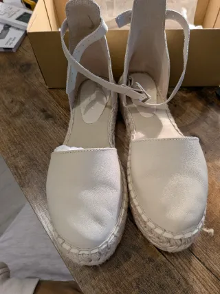 Alpargatas plataforma beige CALZADOS ELCHE