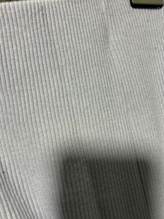 Falda larga azul con abertura Stradivarius