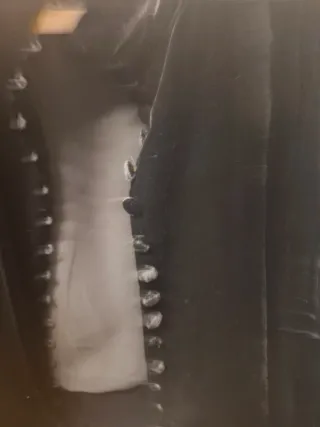 Torera terciopelo negro