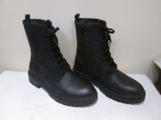 BOTINES TIPO MILITAR CON CORDONES DE MUJER Nº 39