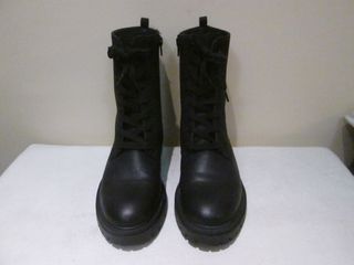 BOTINES TIPO MILITAR CON CORDONES DE MUJER Nº 39