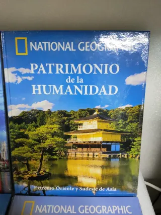 Cuatro libros de national geographic