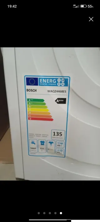 Despiece o completa, lavadora Bosch Serie 6 Ecosi