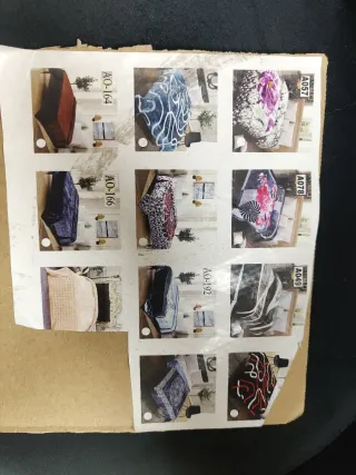 Mantas de cama 135 cm nuevas