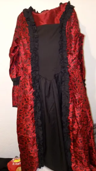 Vestido Medieval Victoriano Talla S