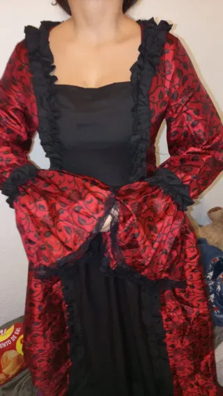 Vestido Medieval Victoriano Talla S