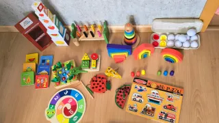 Lote Juguetes Primera Infancia. Montessori