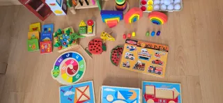 Lote Juguetes Primera Infancia. Montessori
