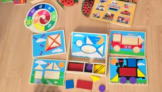 Lote Juguetes Primera Infancia. Montessori