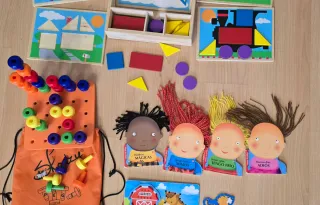 Lote Juguetes Primera Infancia. Montessori