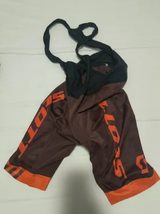 Conjunto Ciclismo Maillot Culotte Guantes Scott