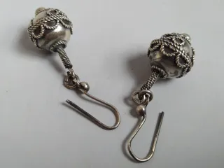 Pendientes Llamadores de Ángeles en Plata - 13.29g