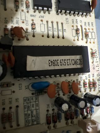 Placa base aire acondicionado