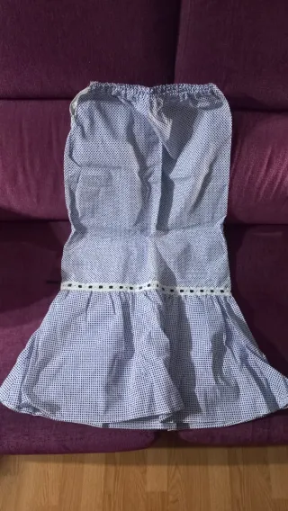 Mantón Manila bordado + Falda chulapa infantil