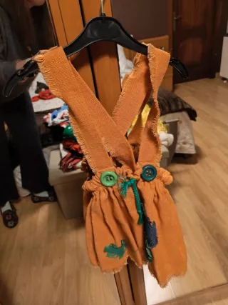 Disfraz espantapájaros niña 4-6 años