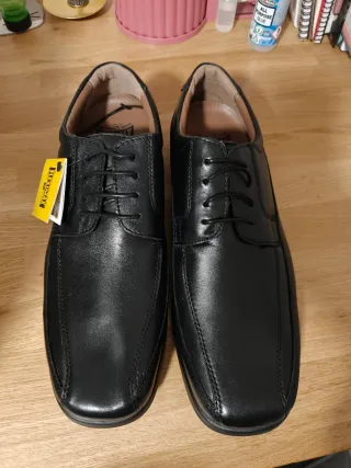 Zapatos Fleximax Hombre Talla 44 Negros