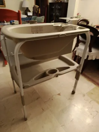 Bañera cambiador bebé con funda