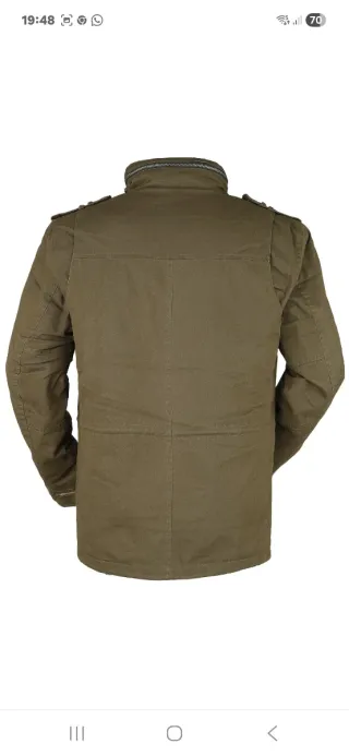 Chaqueta militar Black Premium by EMP verde