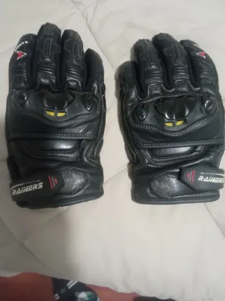 Guantes de moto Rainers negros