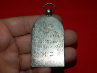 Medalla religiosa Virgen niño Jesus Regina Pacis