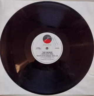Maxi Singolo 12" The World - Shoo Shoo Wah (1983)