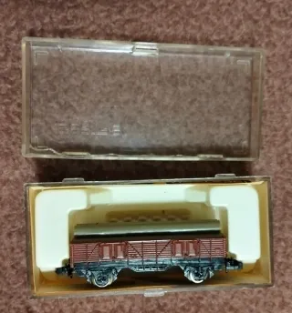 Vagón plataforma Ibertren 327 Escala N