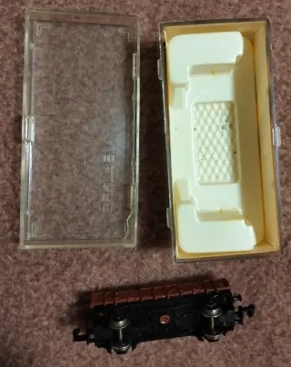 Vagón plataforma Ibertren 327 Escala N