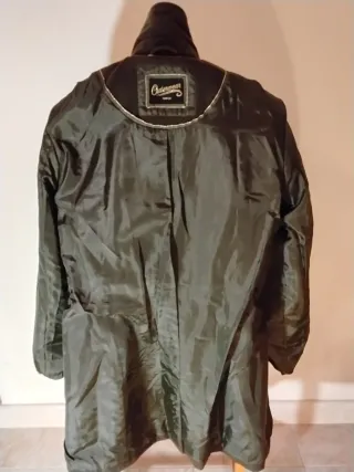 Cappottino militare panno verde scuro