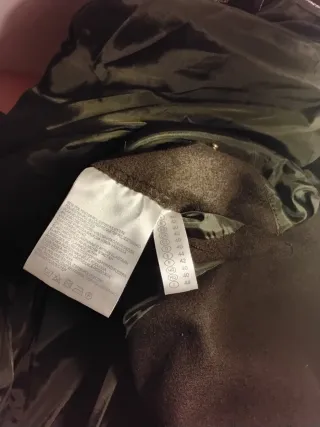 Cappottino militare panno verde scuro