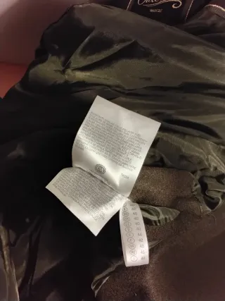 Cappottino militare panno verde scuro