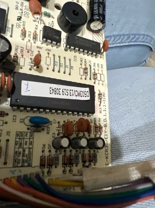 Placa base aire acondicionado