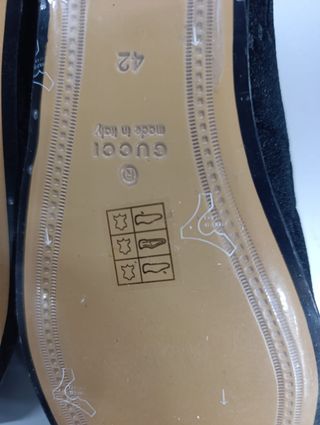 Mocasines Gucci Jordaan GG Negro Dorado