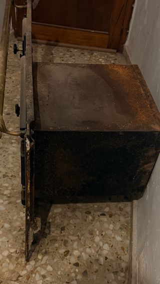 Cocina de leña de obra