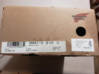 Botas Red Wing Talla 42.5 / 9.5 USA