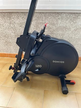 Máquina de remo plegable