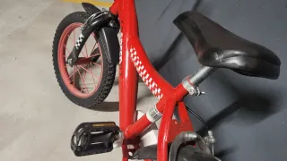 Bicicleta infantil roja 14 pulgadas