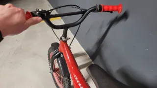 Bicicleta infantil roja 14 pulgadas