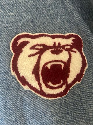 Chaqueta bómber vaquera Bershka