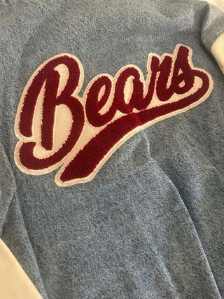 Chaqueta bómber vaquera Bershka