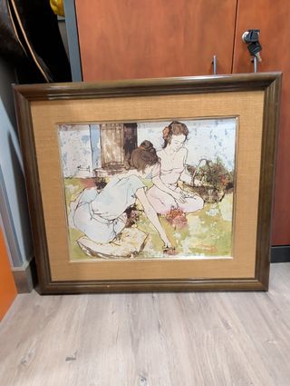 Cuadro decorativo de madera