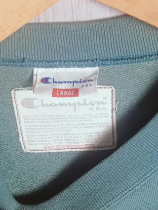 Felpa Champion Vintage Tricolore Taglia L