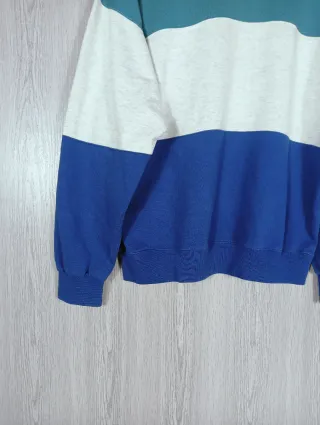 Felpa Champion Vintage Tricolore Taglia L