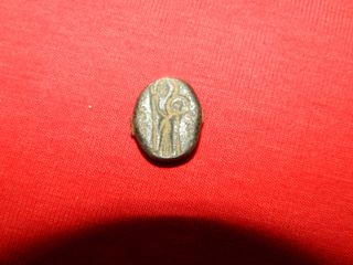 Entalle Romano dibujo incuso ibero romano anillo