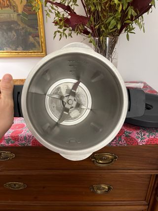 Vaso robot cocina acero inoxidable