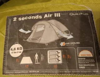 Tienda de campaña Quechua 2 seconds Air III