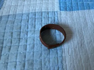 Pulsera de cuero marrón