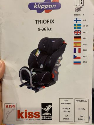 Silla Klippan Triofix Recline